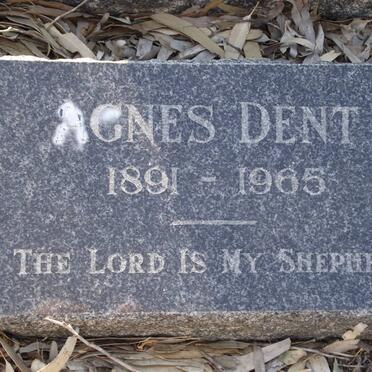 DENT Agnes 1891-1965
