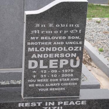 DLEPU Mlondolozi Anderon 1970-2008