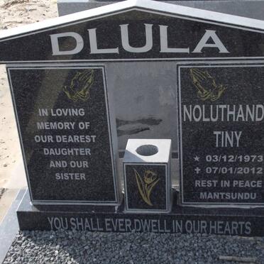 DLULA Noluthando Tiny 1973-2012