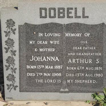 DOBELL Arthur S. 1891-1980 &amp; Johanna 1887-1966