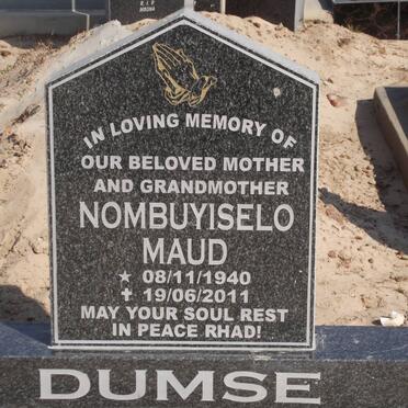 DUMSE Nombuyiselo Maud 1940-2011
