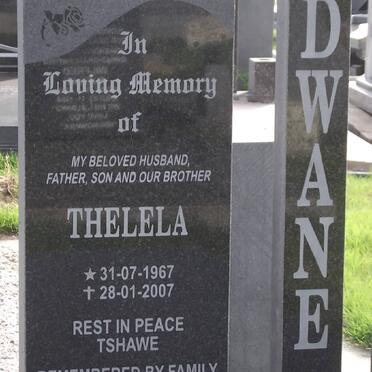 DWANE Thelela 1967-2007