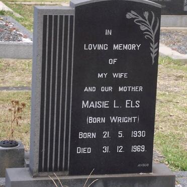 ELS Maisie L. nee WRIGHT 1930-1969