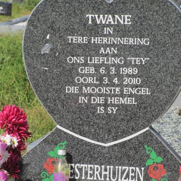 ESTERHUIZEN Twane 1989-2010