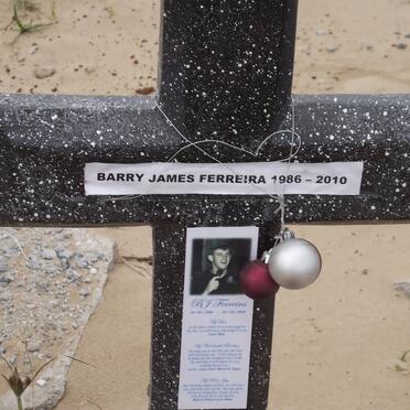 FERREIRA Barry James 1986-2010