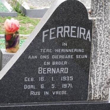 FERREIRA Bernard 1935-1971