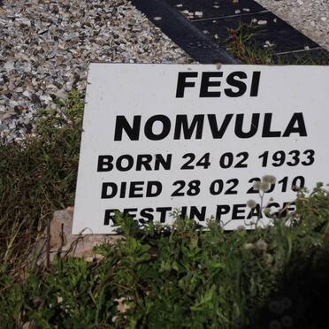 FESI Nomvula 1933-2010