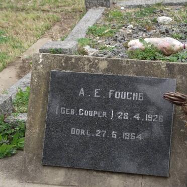 FOUCHE A.E. nee COOPER 1926-1964
