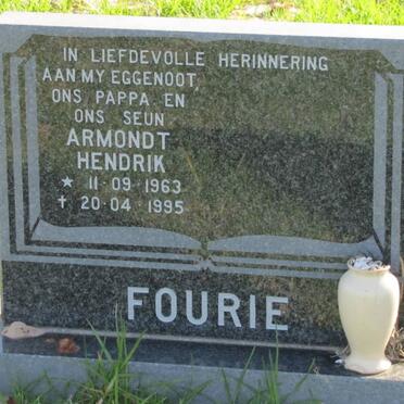FOURIE Armondt Hendrik 1963-1995