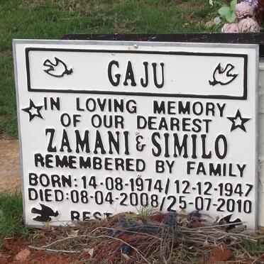 GAJU Zamani 1974-2008 :: GAJU Simolo 1947-2010