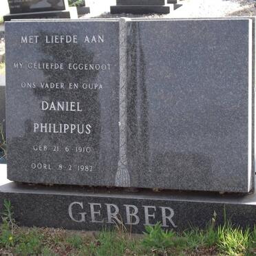 GERBER Daniel Philippus 1910-1982