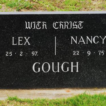 GOUGH Lex -1997 :: GOUGH Nancy -1975