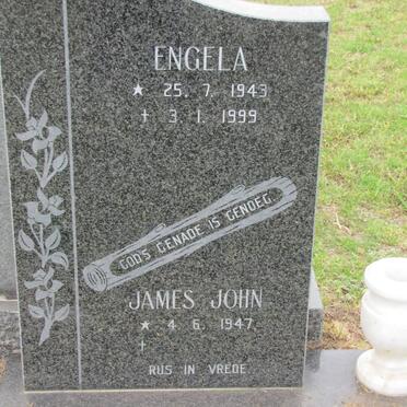 GOLDIE Engela 1943-1999 &amp; James John 1947-