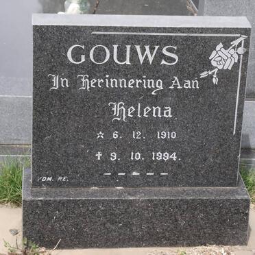 GOUWS Helena 1910-1994