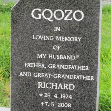 GQOZO Richard 1924-2008