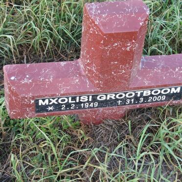 GROOTBOOM Mxolisi 1949-2009