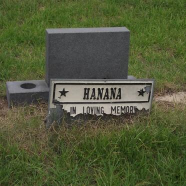 HANANA Thembile Welcome 1942-2001