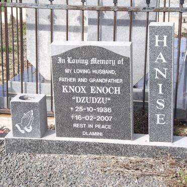 HANISE Knox Enoch 1936-2007