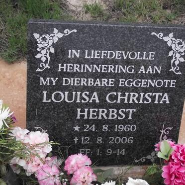 HERBST Louisa Christa 1960-2006