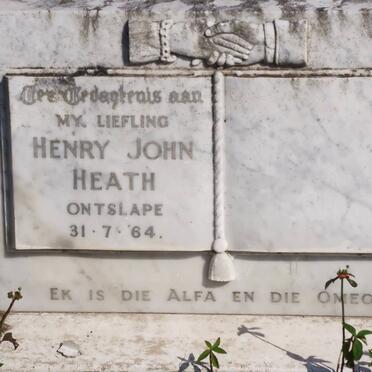 HEATH Henry John -1964