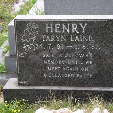 HENRY Taryn Laine 1987-1987