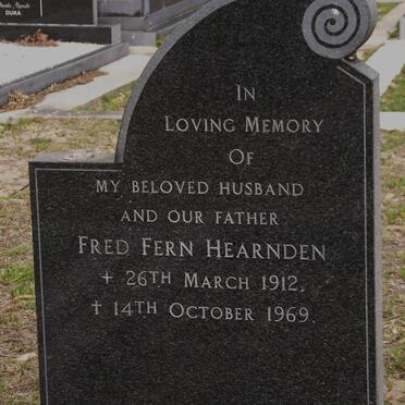 HEARNDEN Fred Fern 1912-1969