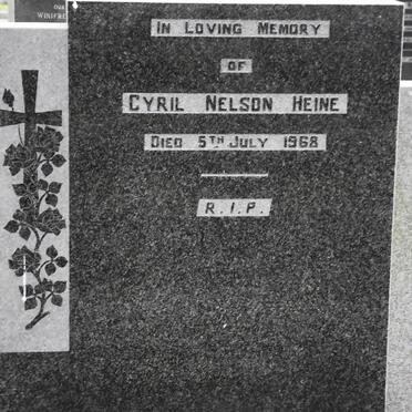 HEINE Cyril Nelson -1968