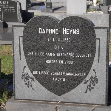 HEYNS Daphne -1980