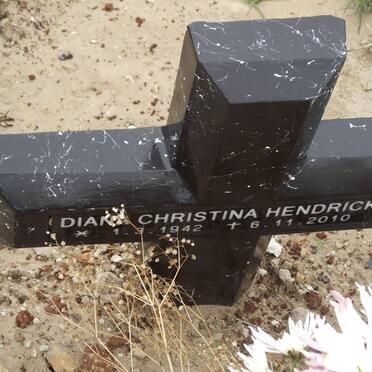 HENDRICKS Diana Christina 1942-2010