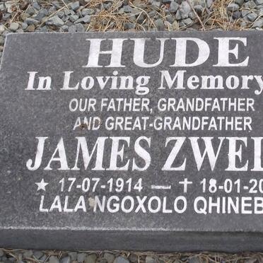 HUDE James Zwele 1914-2005
