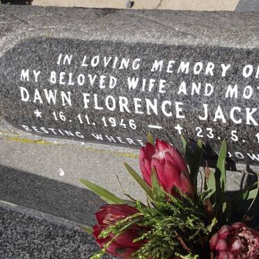 JACKSON Dawn Florence 1946-1978