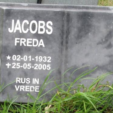 JACOBS Freda 1932-2005