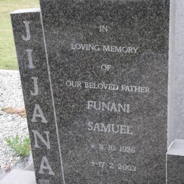JIJANA Funani Samuel 1926-2003