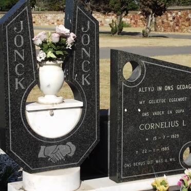 JONCK Cornelius L. 1929-1985