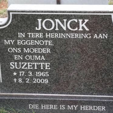 JONCK Suzette 1965-2009