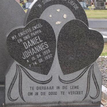 JONKER Daniel Johannes 1959-1992