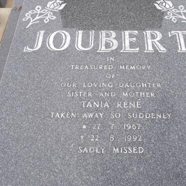 JOUBERT Tania Rene 1967-1992