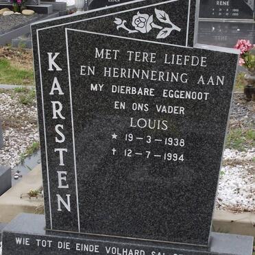 KARSTEN Louis 1938-1994