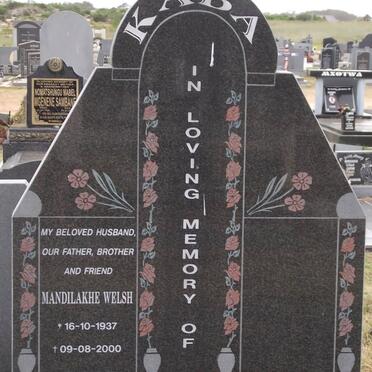 KABA Mandilakhe Welsh 1937-2000