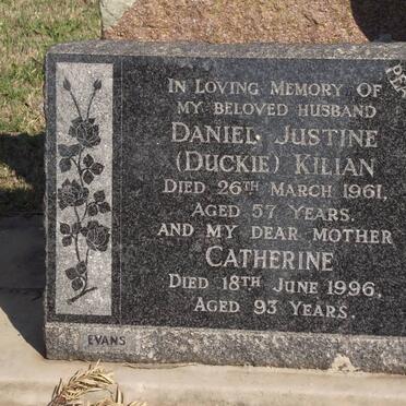 KILIAN Daniel Justine -1961 :: KILIAN Catherine -1996