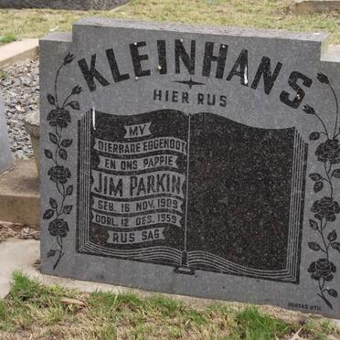 KLEINHANS Jim Parkin 1909-1959