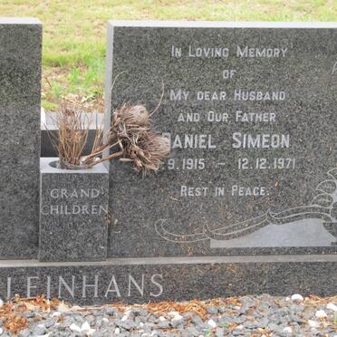 KLEINHANS Daniel Simeon 1915-1971