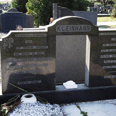 KLEINHANS Petrus Gerhardus 1903-1992 &amp; Anna Magrietha Elizabeth BOOYSEN