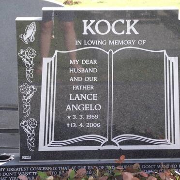 KOCK Lancelot Angelo 1959-2006