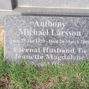 LARSSON Anthony Michael 1939-2008