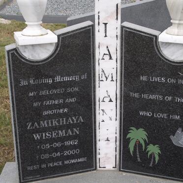 LAMANI Zamikhaya Wiseman 1962-2000