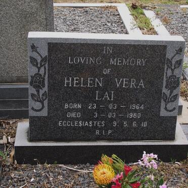 LAI Helen Vera 1964-1980