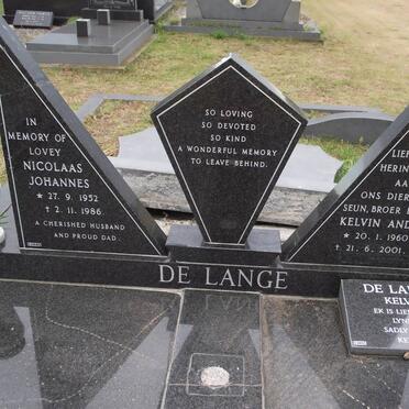 LANGE Nicolaas Johannes, de 1952-1986 :: LANGE Kelvin André, de 1960-2001
