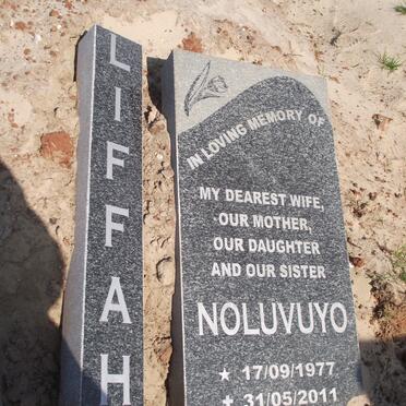LIFFAH Noluvuyo 1977-2011