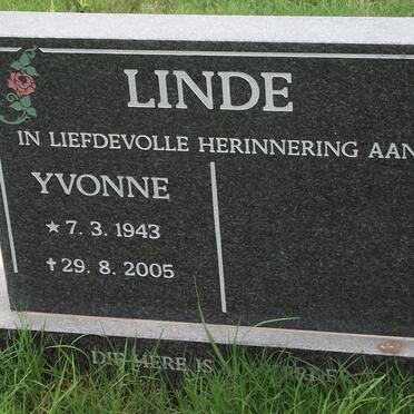 LINDE Yvonne 1943-2005